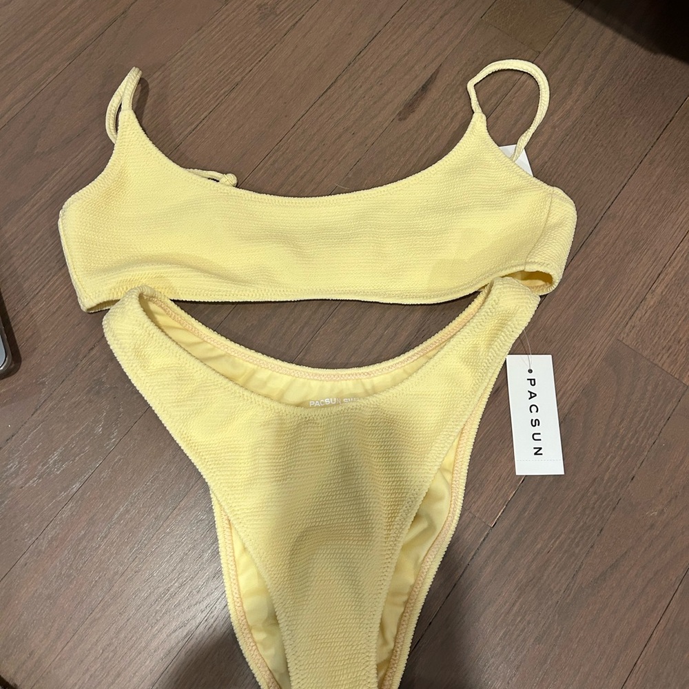 Yellow Bikini Set NWT